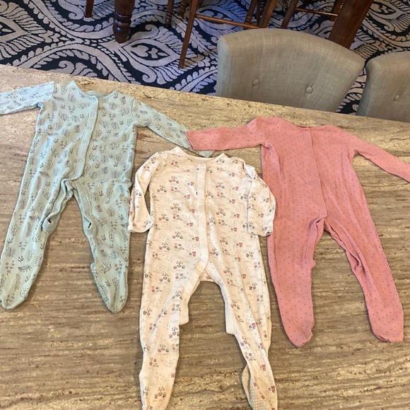 F & F Other - 3 12-18 Month Footy Onesie Pajamas